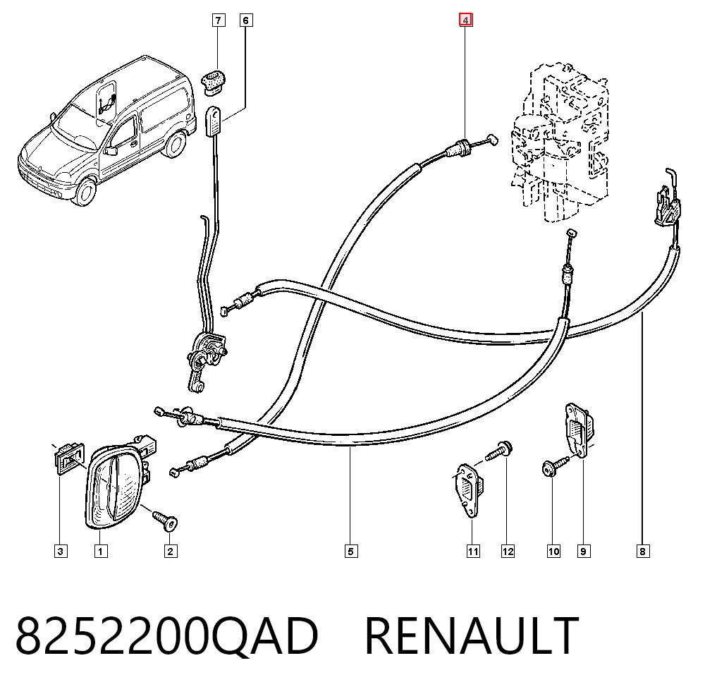 8252200QAD Renault (RVI)