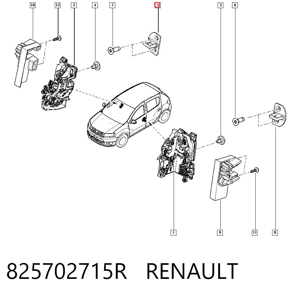 825702715R RENAULT