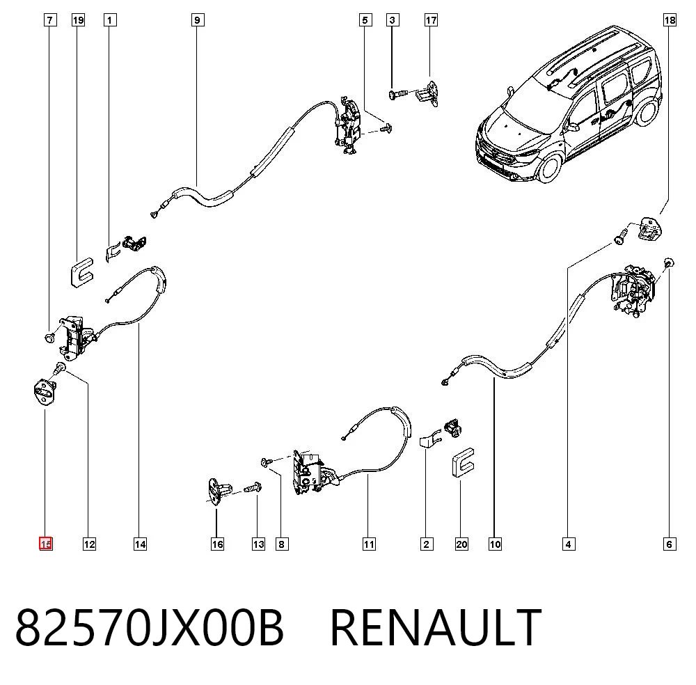 82570JX00B Renault (RVI)