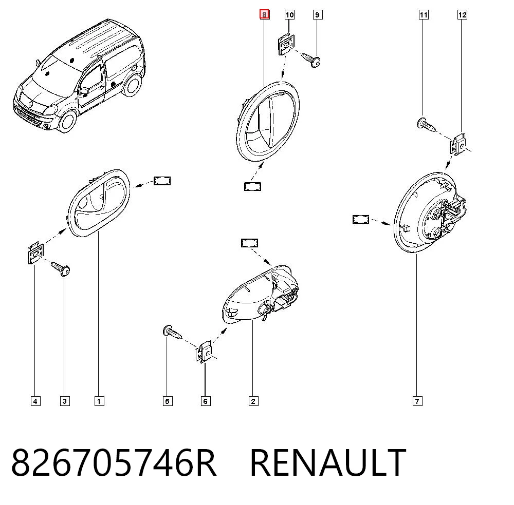 826705746R Renault (RVI)