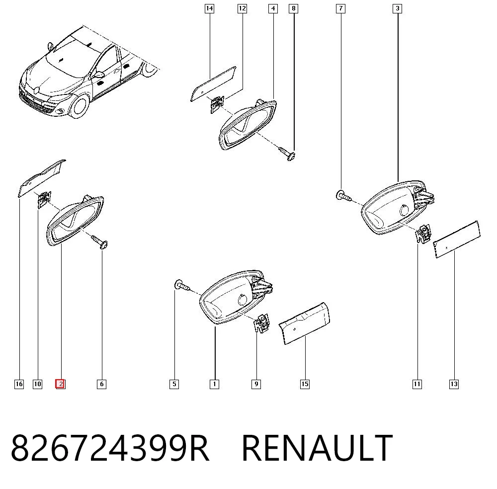 826724399R Renault (RVI)