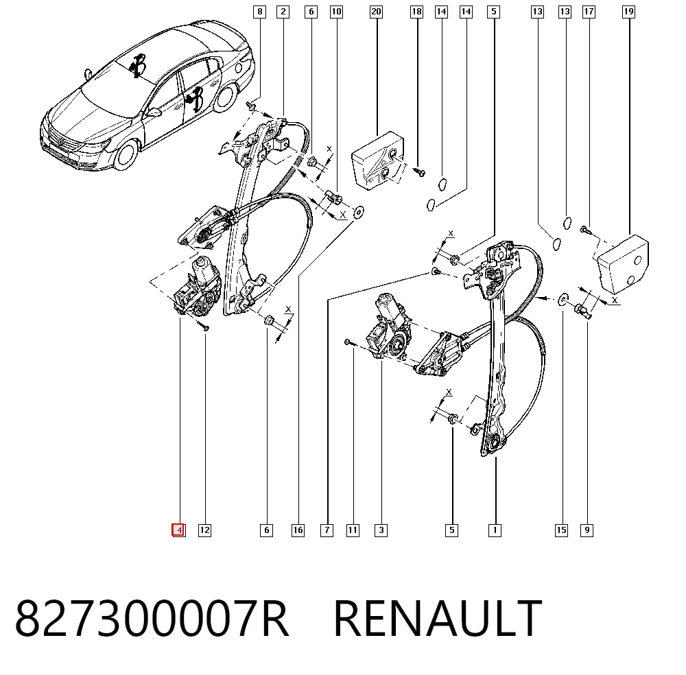 827300007R Renault (RVI)