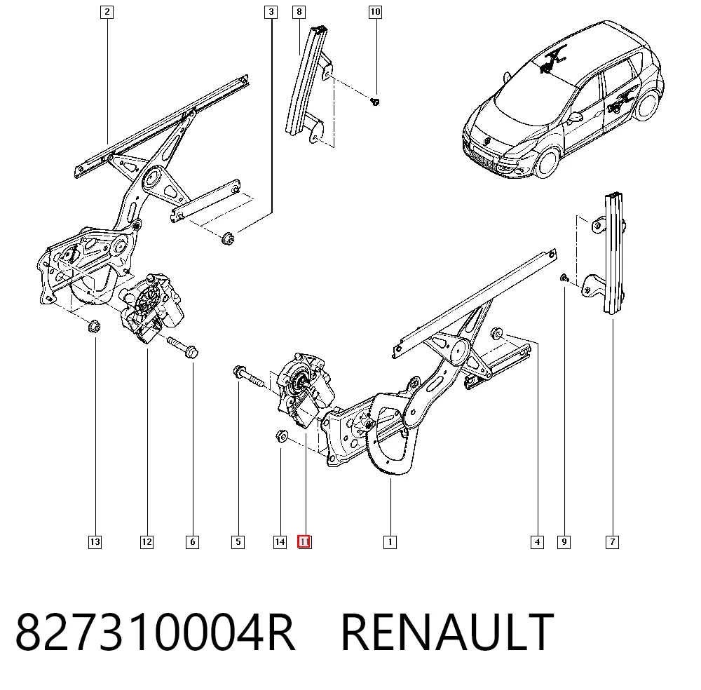 827310004R Renault (RVI)