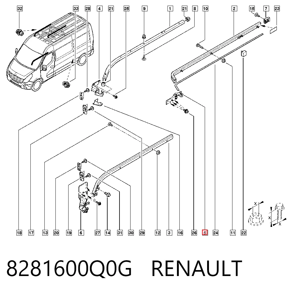 8281600Q0G Renault (RVI)