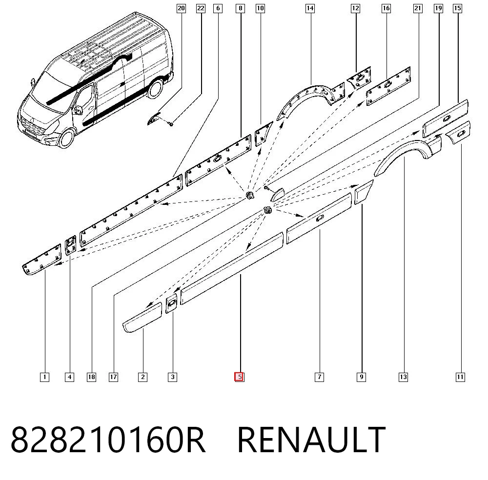 828210160R Renault (RVI)
