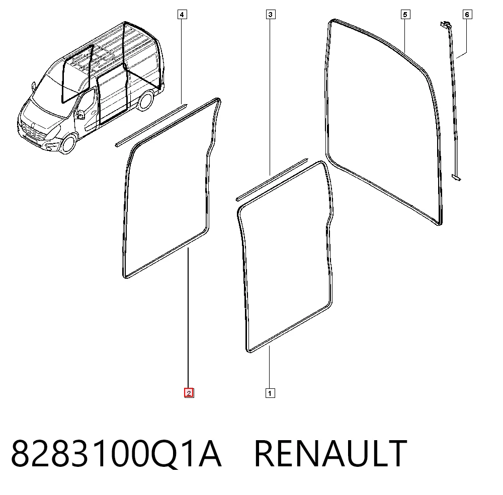 8283100Q1A Renault (RVI)