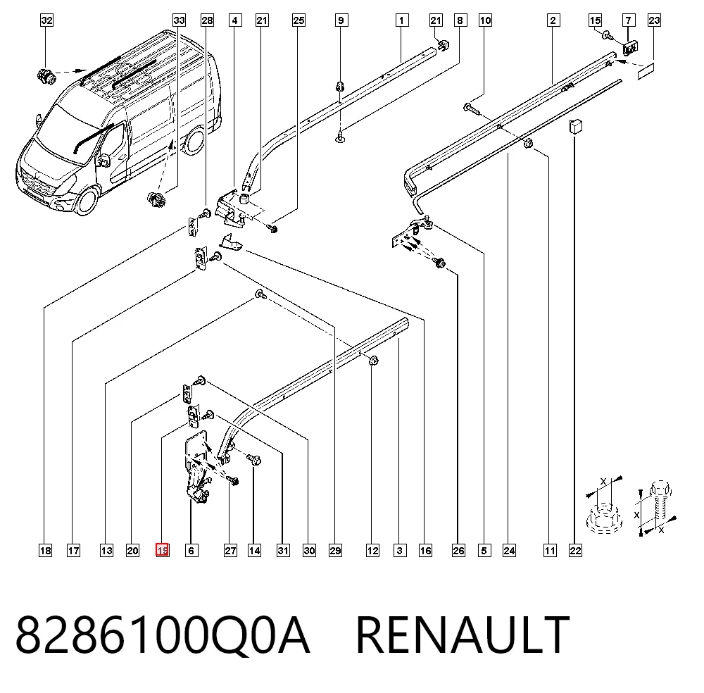 8286100Q0A Renault (RVI)