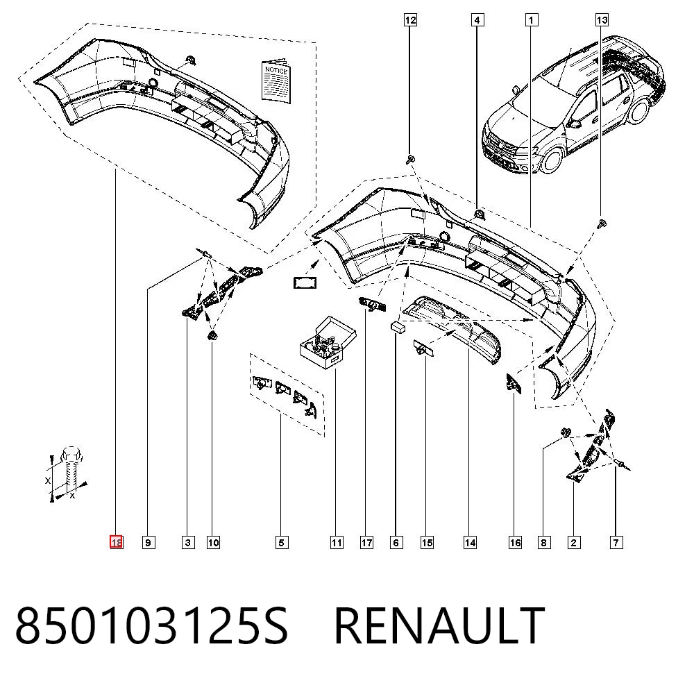 850103125S Renault (RVI)