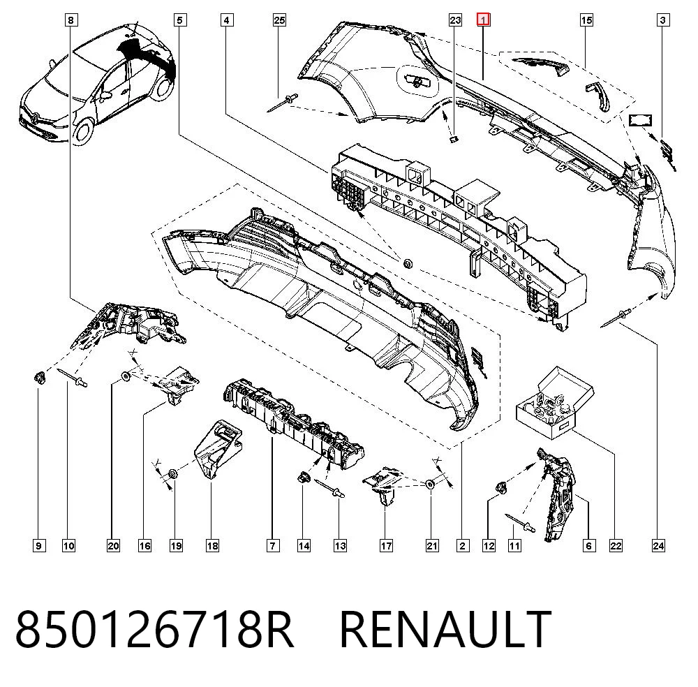 850126718R Renault (RVI)