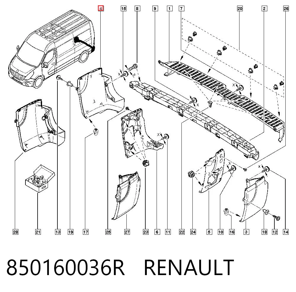 850160036R Renault (RVI)