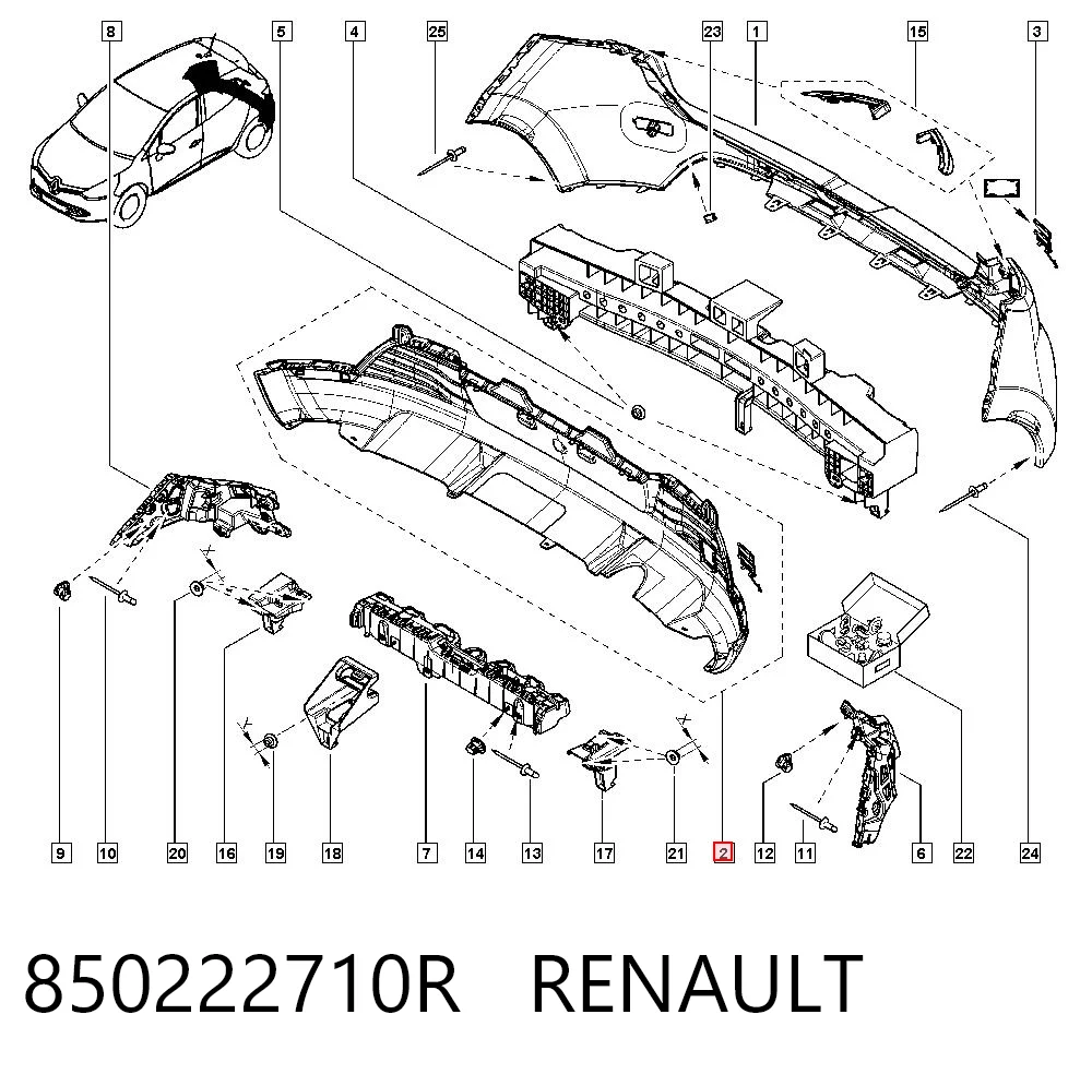 850222710R Renault (RVI)