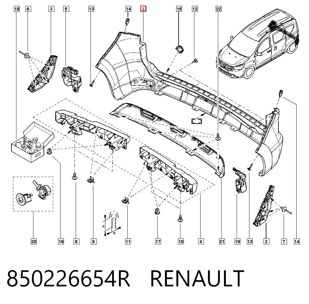 850226654R Renault (RVI)