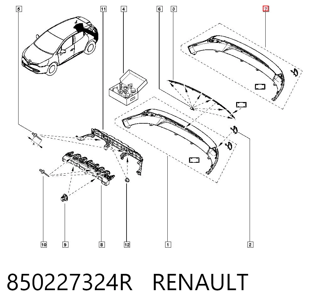 850227324R Renault (RVI)