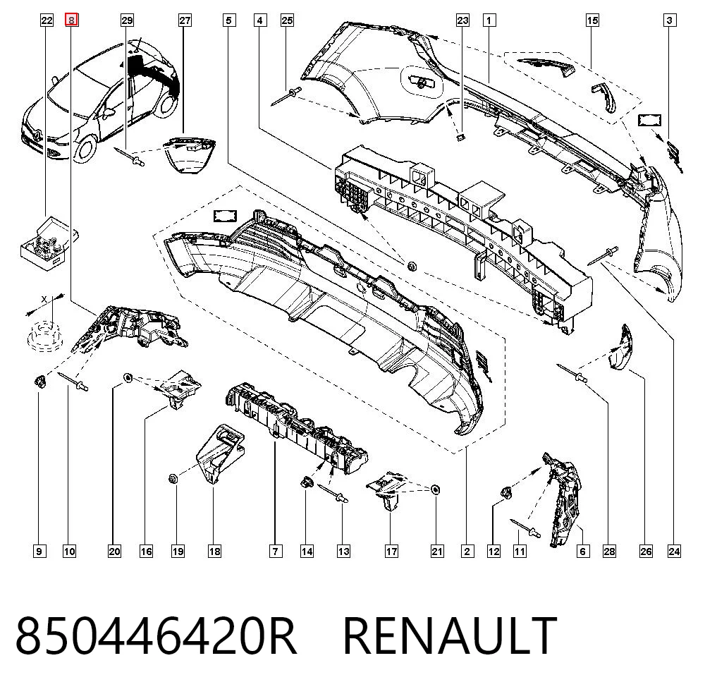850446420R Renault (RVI)