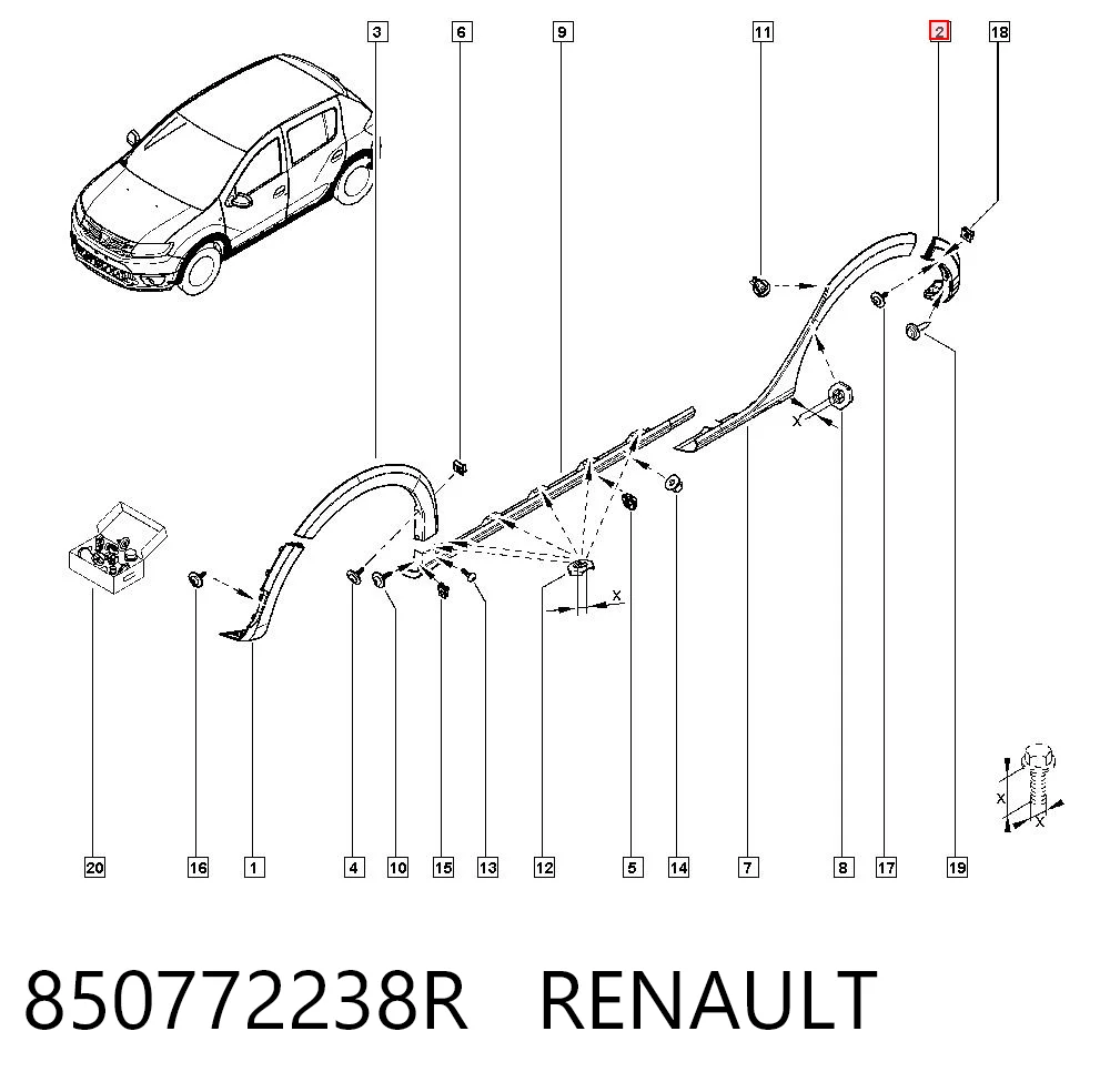 850772238R Renault (RVI)
