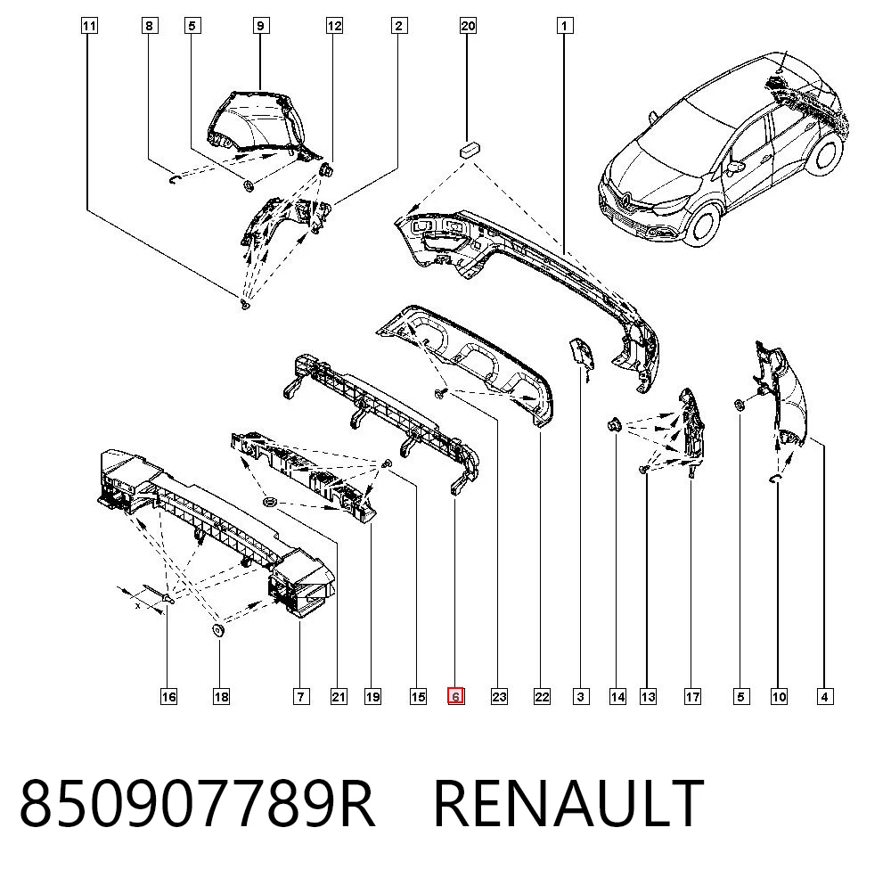 850907789R Renault (RVI)