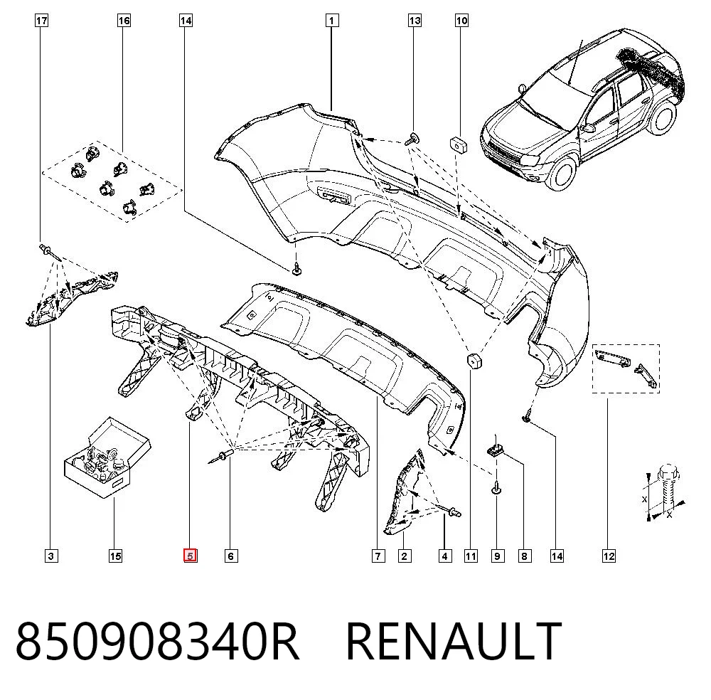 850908340R Renault (RVI)