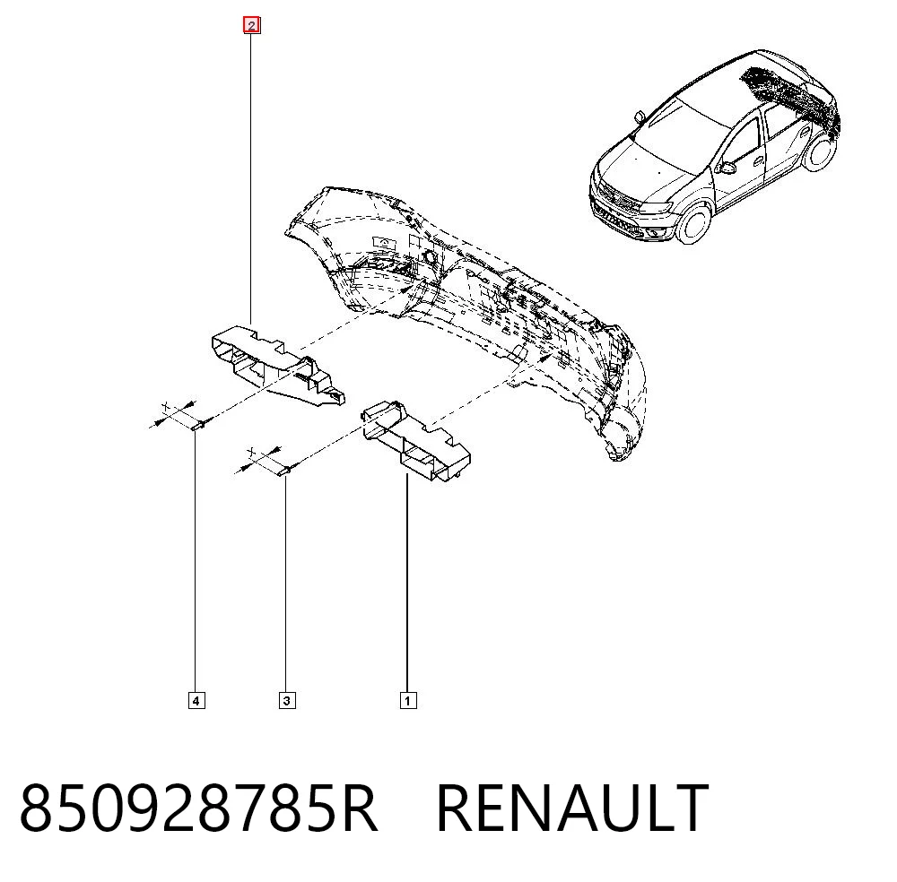 850928785R Renault (RVI)
