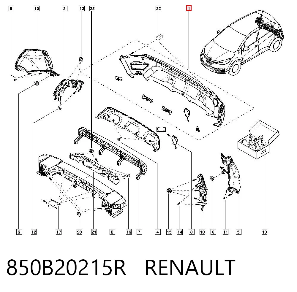 850B20215R Renault (RVI)