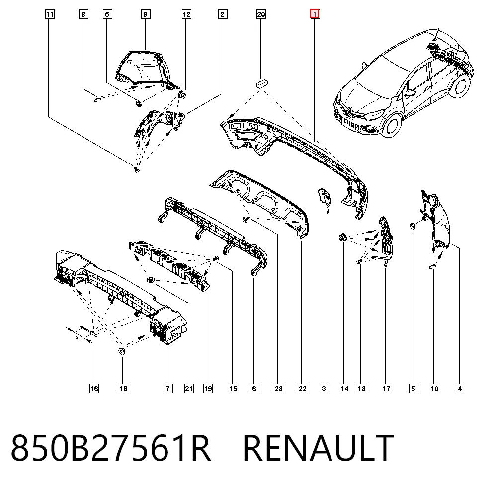 850B27561R Renault (RVI)