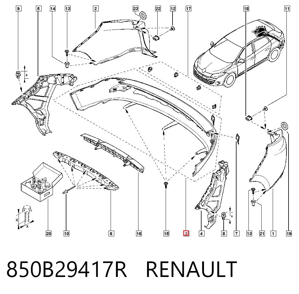 850B29417R Renault (RVI)