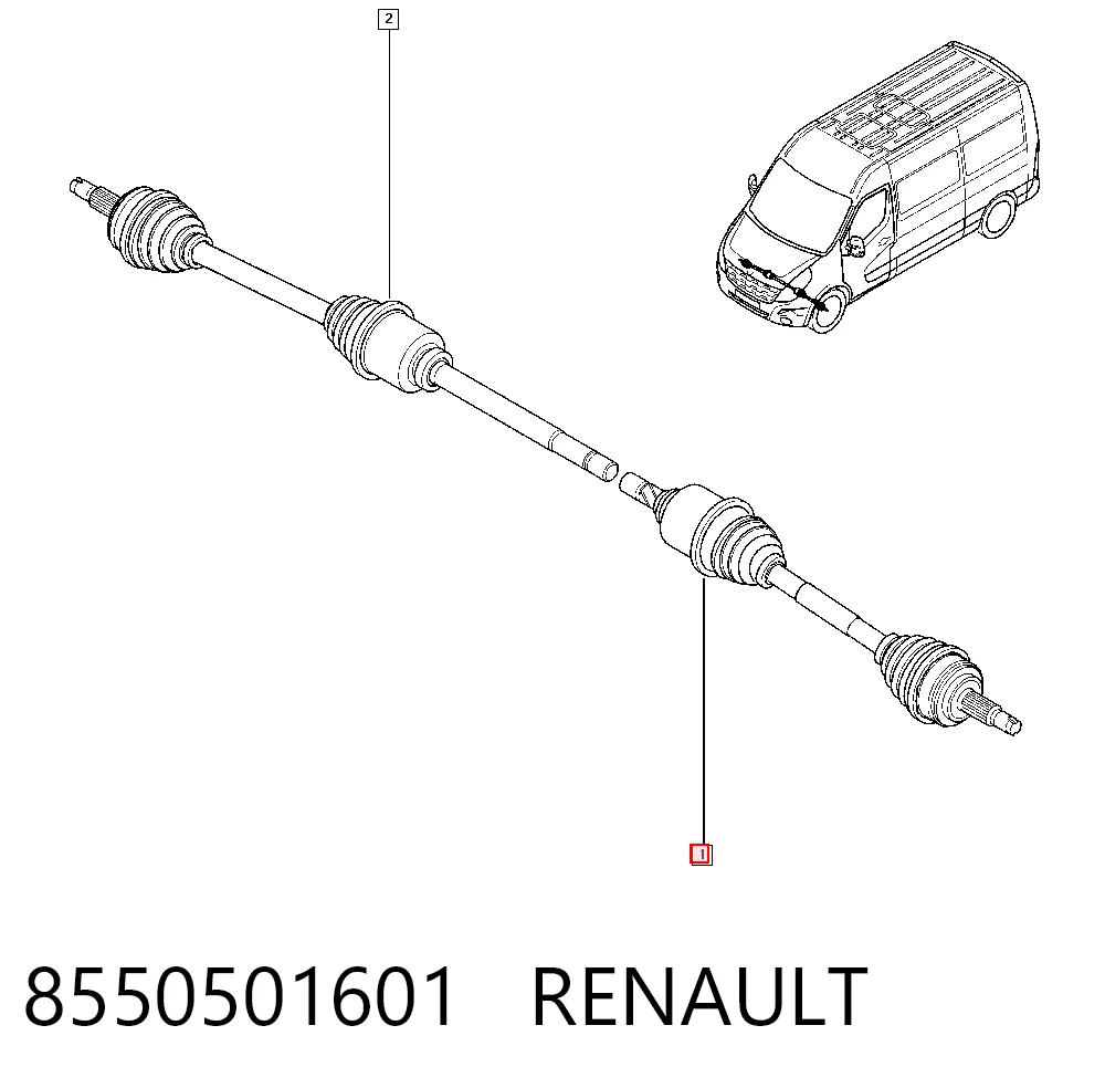8550501601 Renault (RVI)