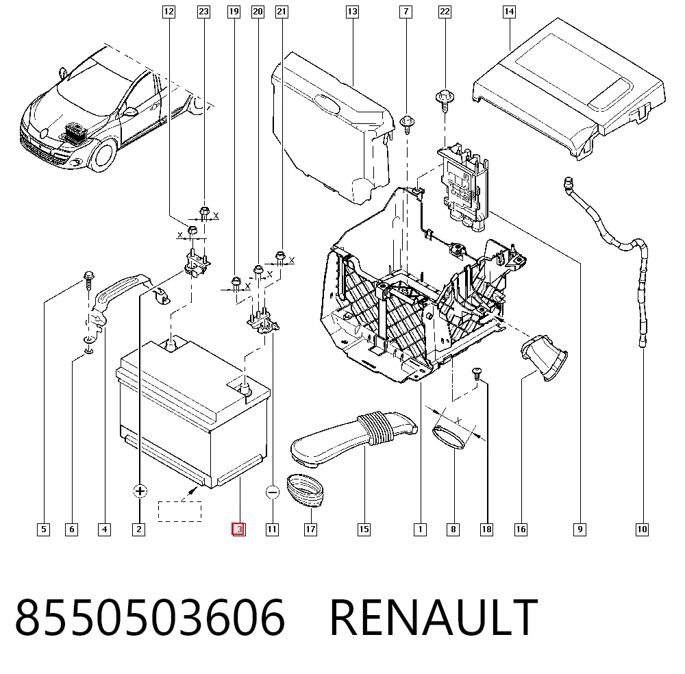 8550503606 Renault (RVI)