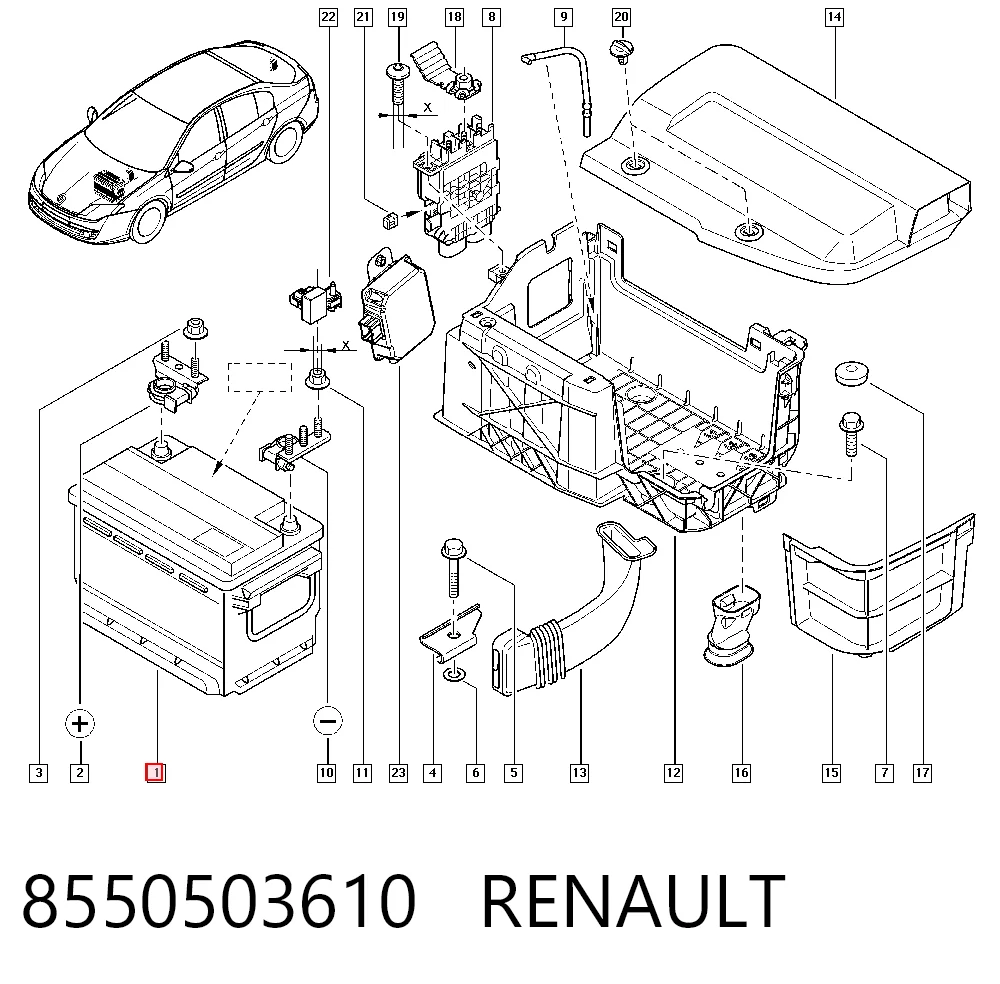 8550503610 Renault (RVI)
