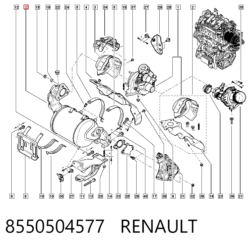 8550504577 Renault (RVI)