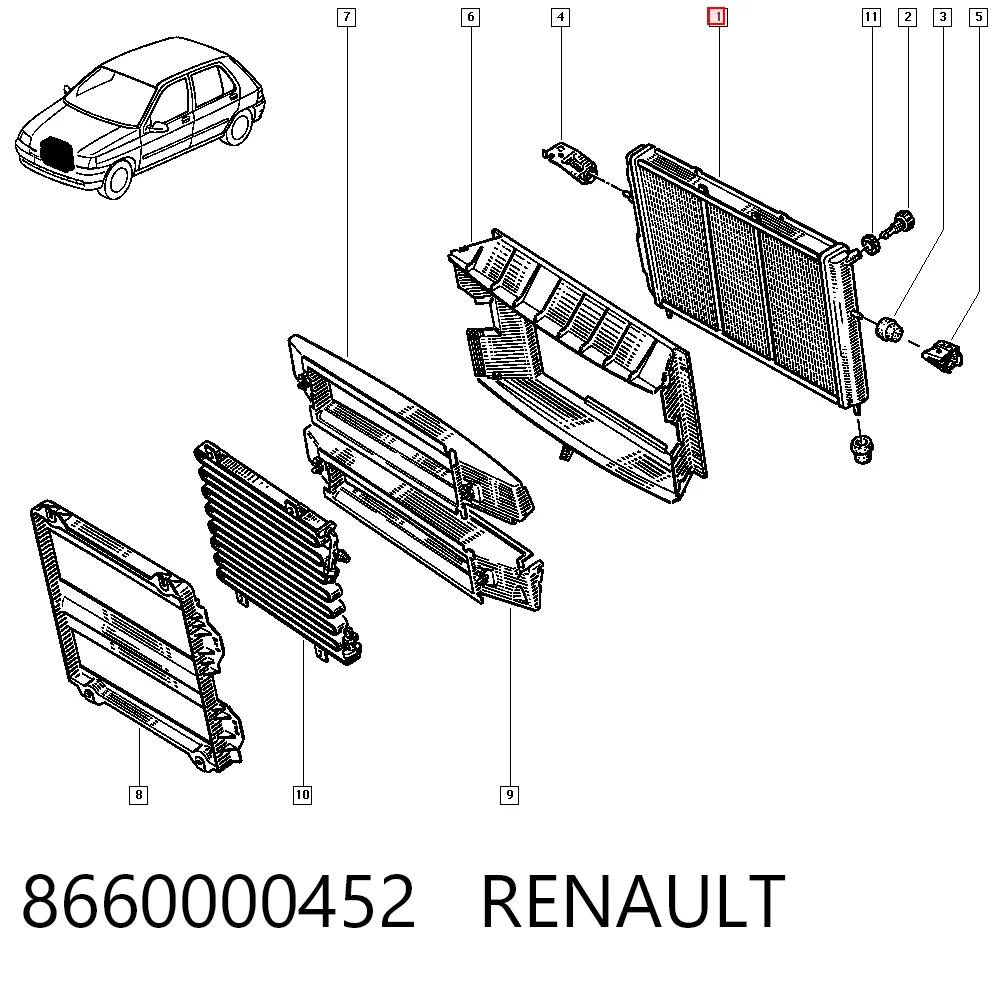8660000452 Renault (RVI)