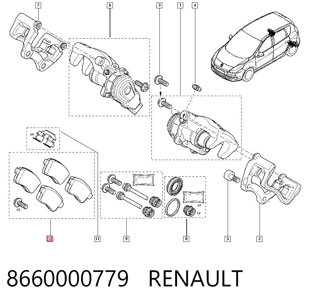 8660000779 Renault (RVI)