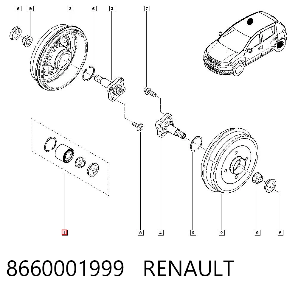 8660001999 Renault (RVI)