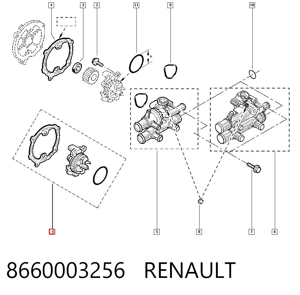 8660003256 Renault (RVI)