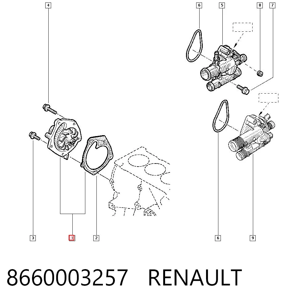 8660003257 Renault (RVI)