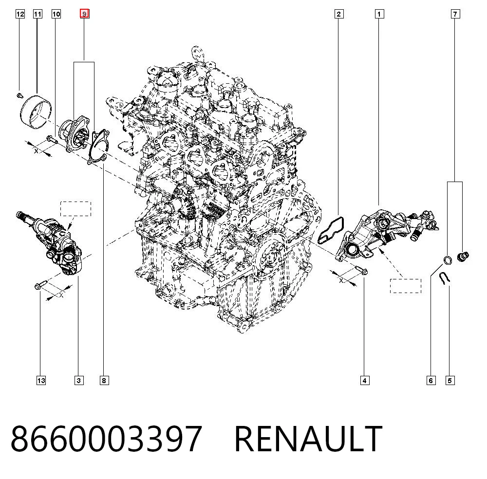 8660003397 Renault (RVI)