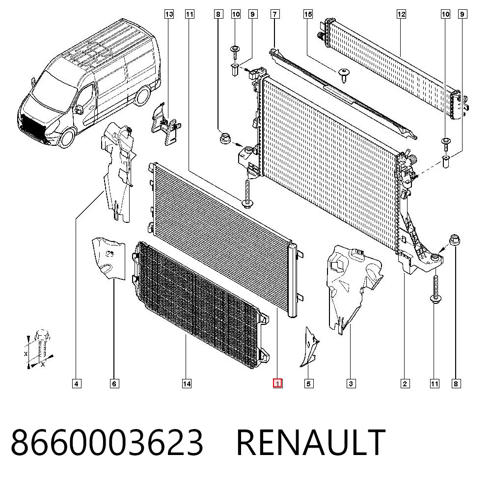 8660003623 Renault (RVI)