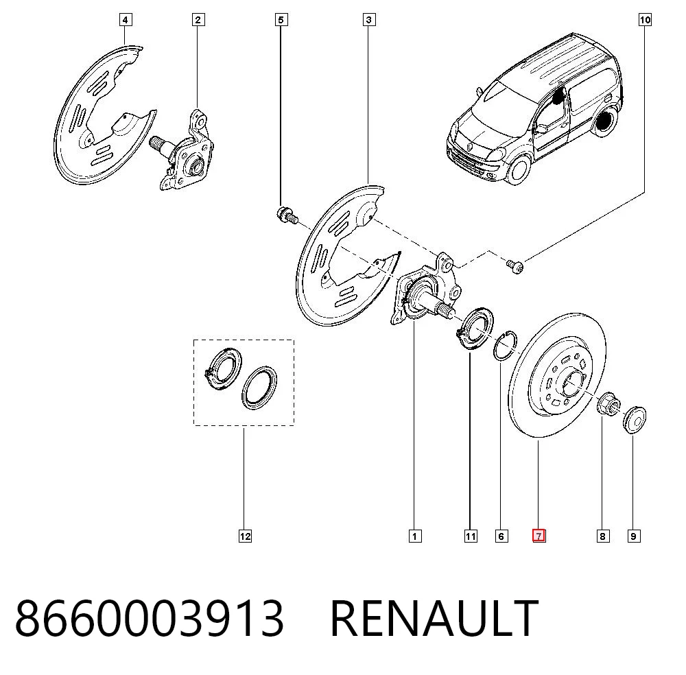 8660003913 Renault (RVI)