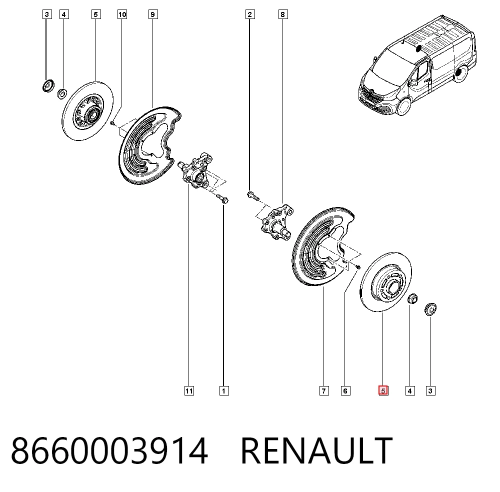 8660003914 Renault (RVI)