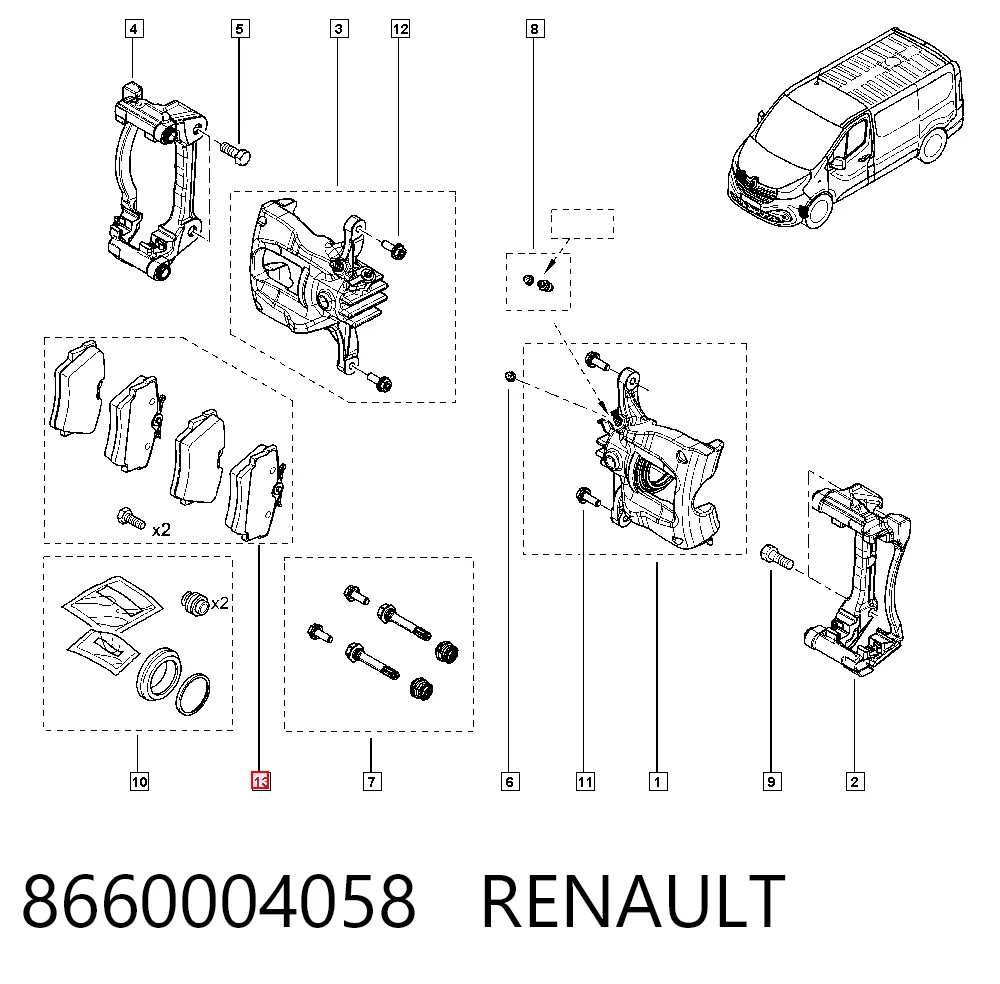 8660004058 Renault (RVI)