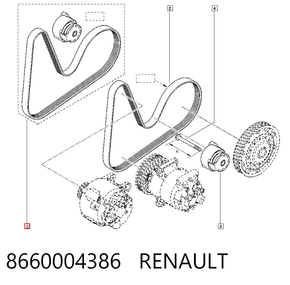 8660004386 Renault (RVI)