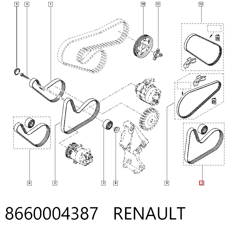 8660004387 Renault (RVI)