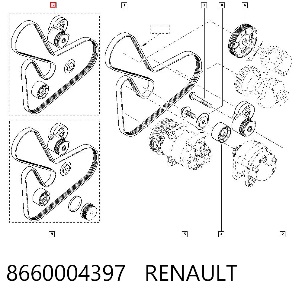 8660004397 Renault (RVI)