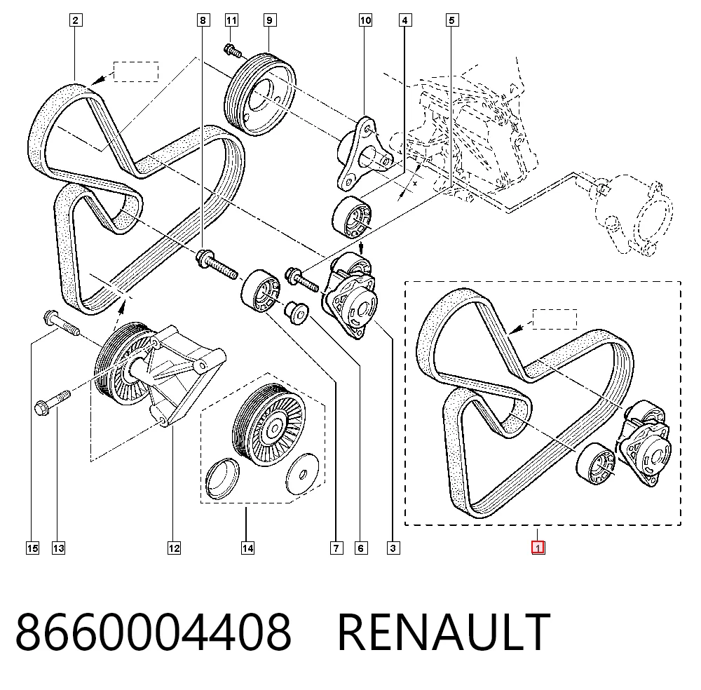 8660004408 Renault (RVI)