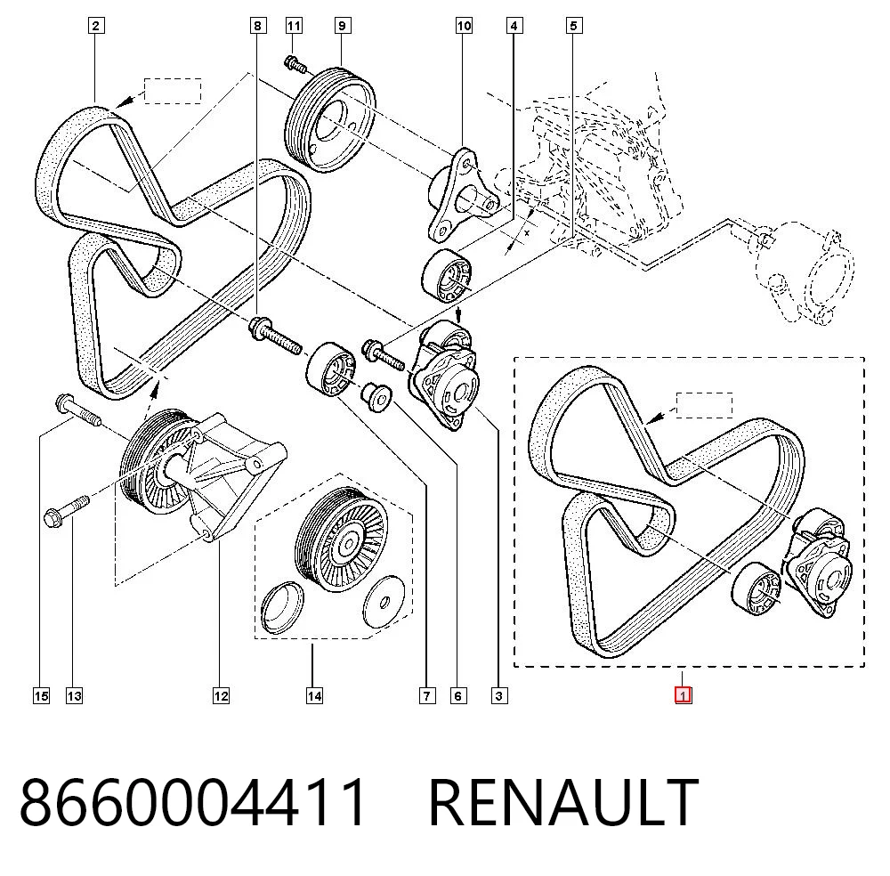 8660004411 Renault (RVI)