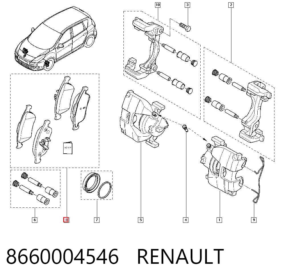 8660004546 Renault (RVI)