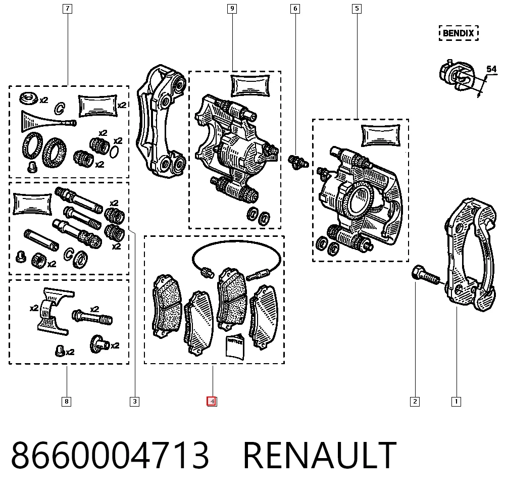 8660004713 Renault (RVI)