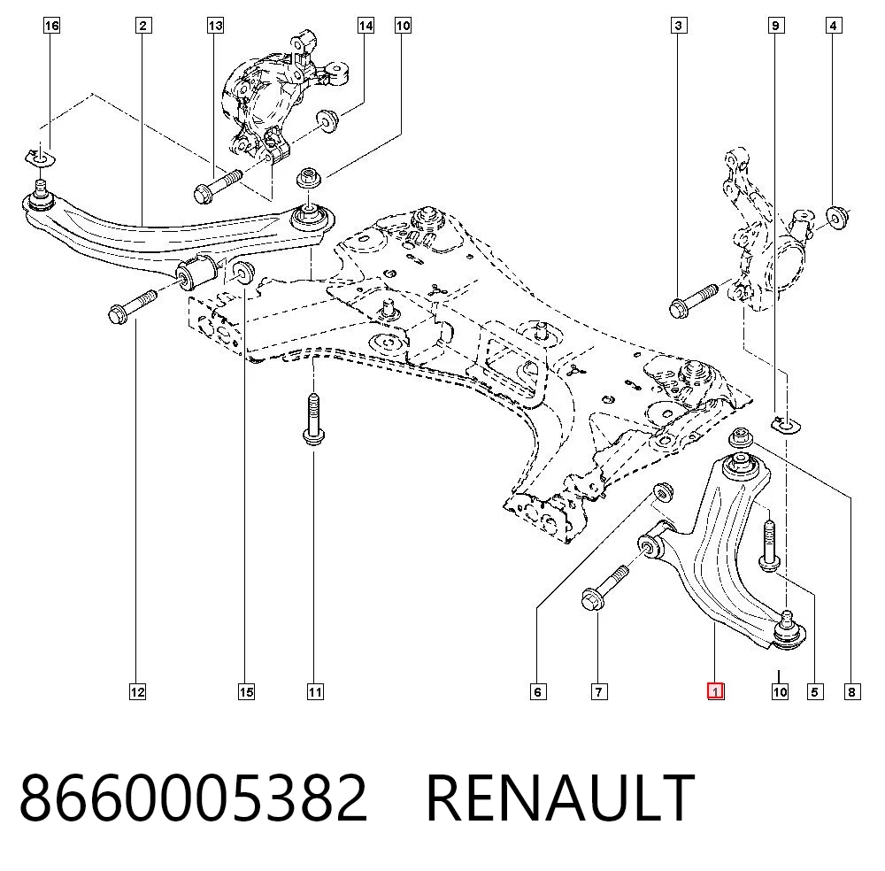 8660005382 Renault (RVI)