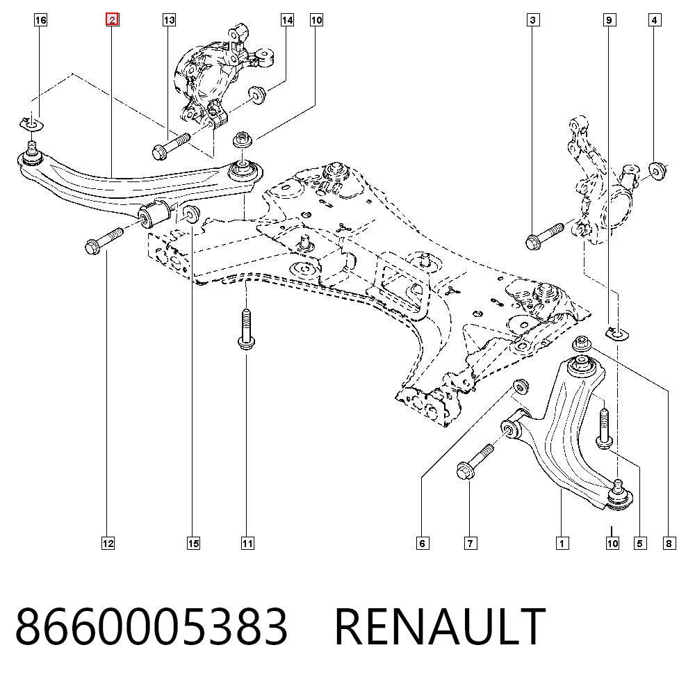 8660005383 Renault (RVI)