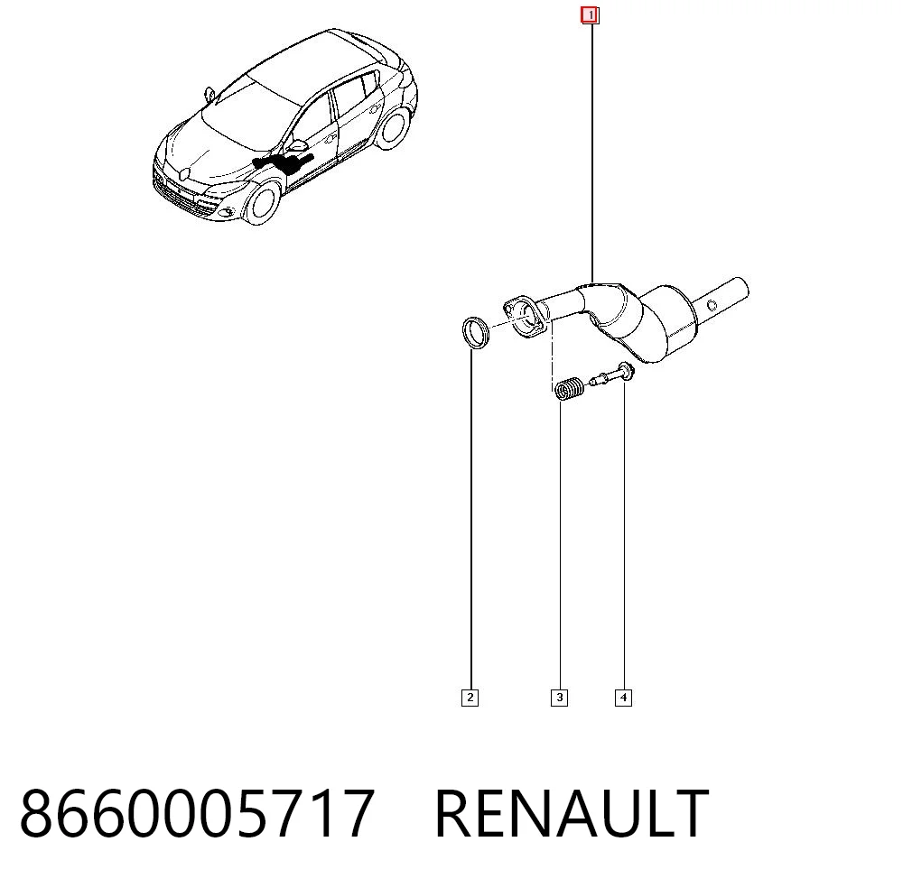 8660005717 Renault (RVI)
