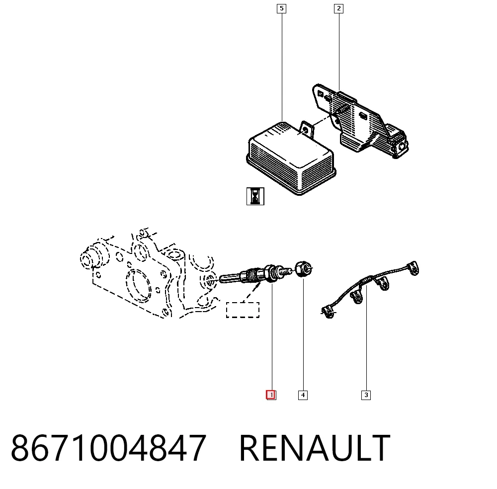 8671004847 Renault (RVI)